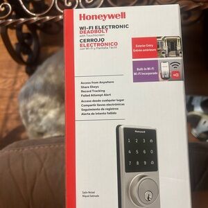 Honeywell Key Lock Wifi Electronic deadbolt with touchscreen